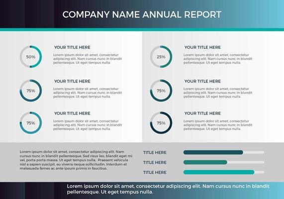Annual Report Vector Presentation 17