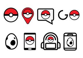 Pokeball Clipart in Minimalist Art Style: 4K Vector & SVG – IMAGELLA