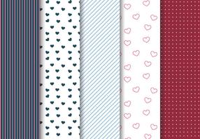 Free Valentine's Day Pattern Vector