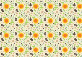 Sunflower Pattern Vector