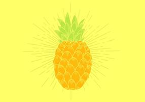 Vector de piña