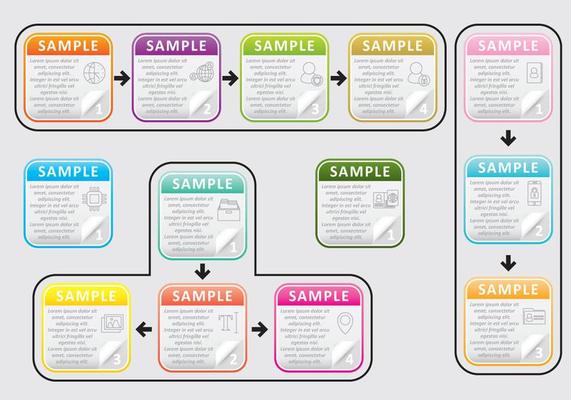 Flip Pages Text Boxes