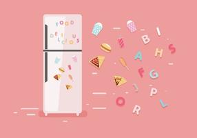 Fridge Magnet Vector