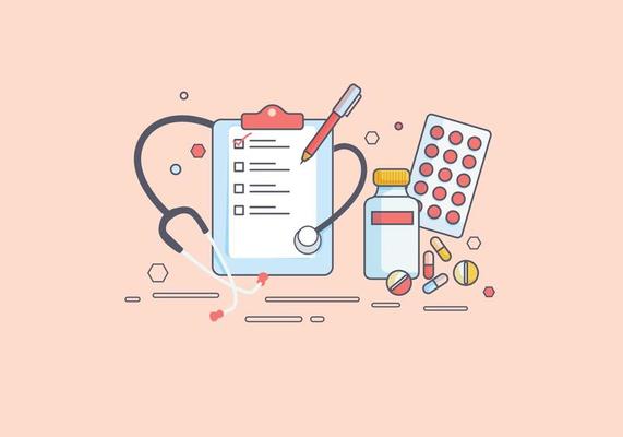 Prescription Pad Vector