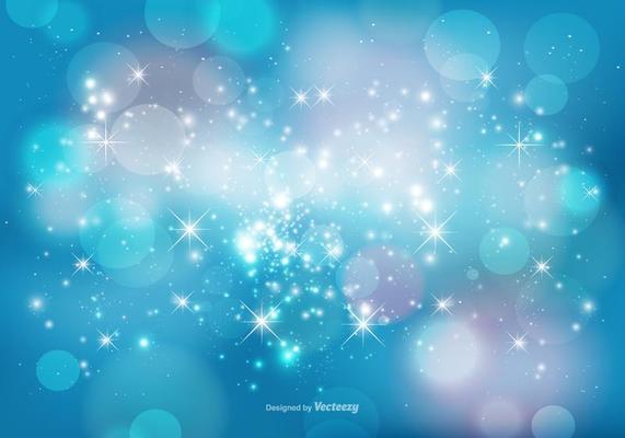 Abstract Bokeh and Sparkles Background
