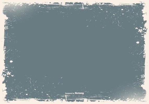 Grunge Frame Vector Background