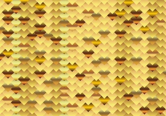 Chainmail Gold Background