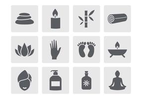 Spa Icons Vector