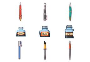 Free Ink Pen Vector