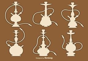 Vector Hookah Iconos