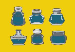 Ink Bottle Vector