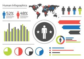 World Infographic Illustration vector