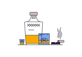 Vector de Whisky gratis