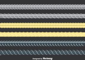 Rebar Reinforcement Steel vector Set