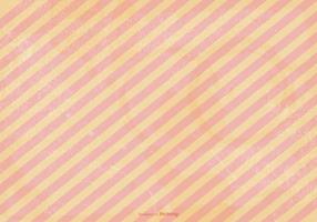 Peach Striped Grunge Vector Background
