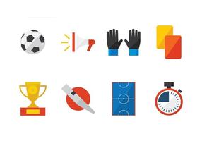 Futsal Flat Icon vector