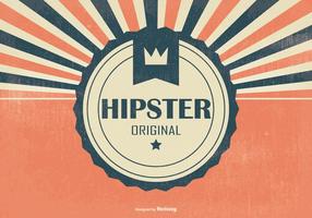 Retro Hipster Style Background vector