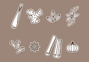 Lemongrass and Spices vector