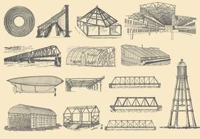 Iron Structures vector