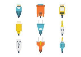 Free Different Connection Plug Vector