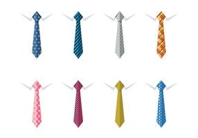 Seda masculina del negocio corbata personalizada vector