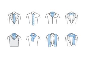 Free Neck Tie And Scarf Vector
