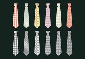 Vector Icon Set Tie