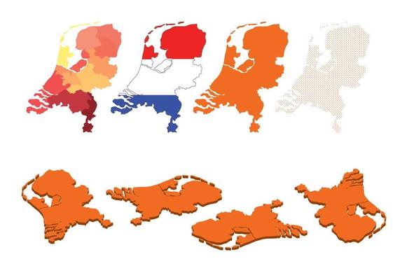 Netherland Map Set