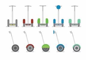 Juego de Segway vector