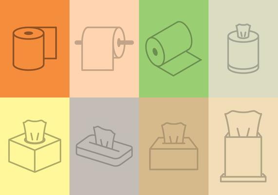 Tissue Icon set