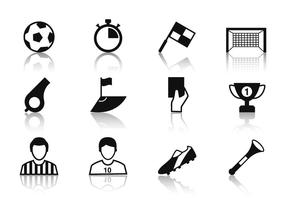 Soccer Icons Vector