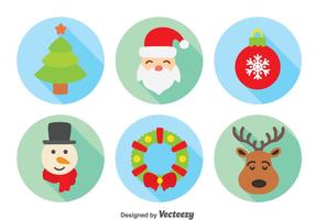 Christmas Element Collection Vector
