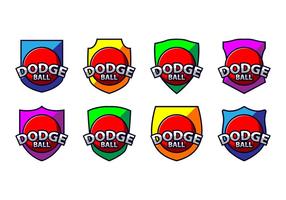 Vector libre del logotipo de la bola de Dodge