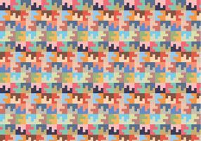 Pastel Square Random Pattern vector