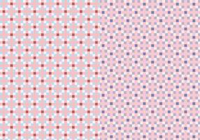 Pink Square Pattern vector