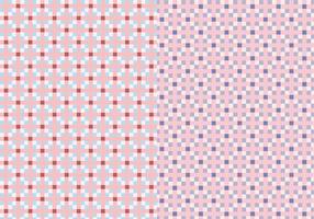 Pink Square Pattern vector