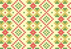 Native Blocks Pattern Background vector