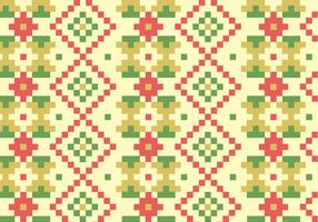 Native Blocks Pattern Background vector