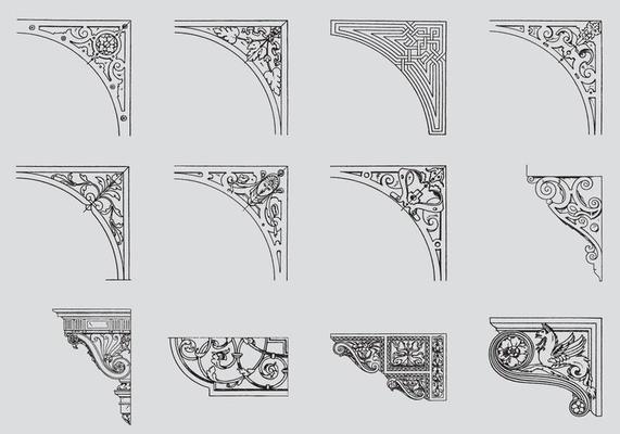 Scrollwork Corners