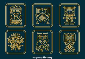 Inca Relics Vector Set