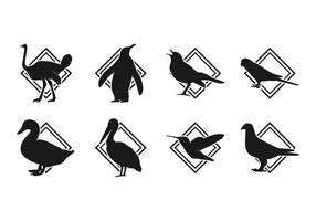 Free Bird Silhoutte Logo Vector