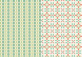 Geometric Stitch Pattern vector