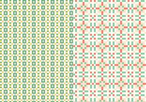 Geometric Stitch Pattern vector