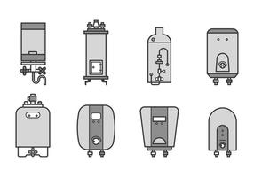 Free Water Heater Vector