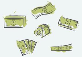 100 Dollars Illustration Vector