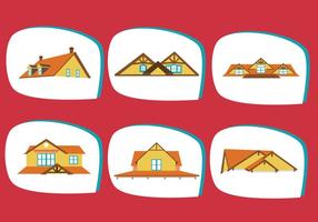 Classic Rooftops Vector