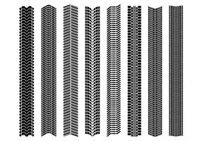 Various Tire Marks Vector