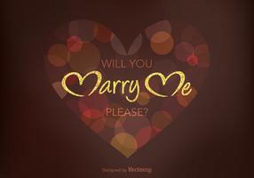 Marry Me Vector Design