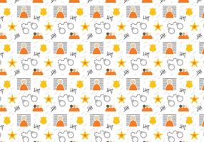 Jail Pattern Vector