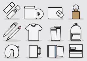 Branding Template Icons vector